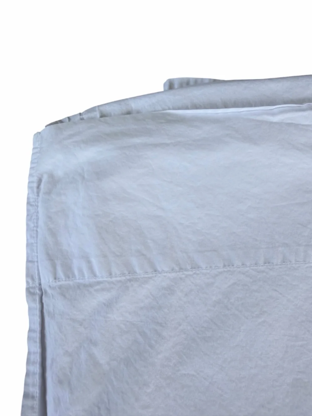 Parachute 100% Cotton 4-Piece Natural Fiber Sheet Set White King Portugal GUC
